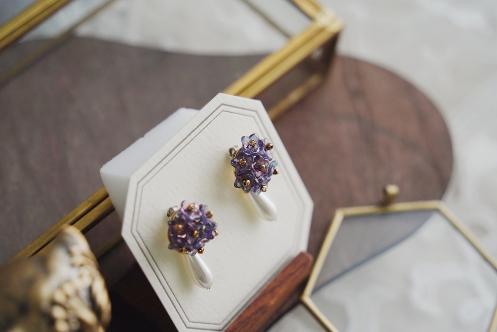 2wayな耳飾り【花束】