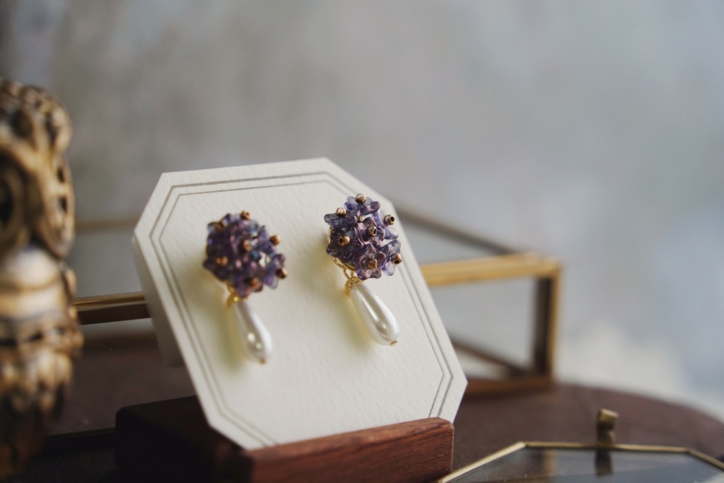 2wayな耳飾り【花束】