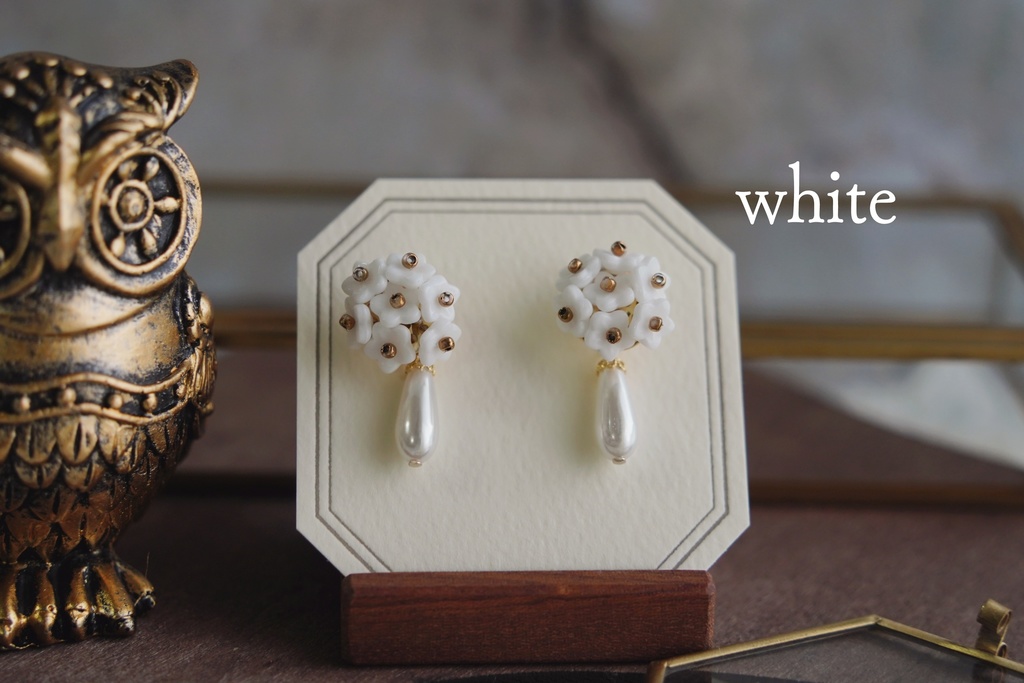 2wayな耳飾り【花束】