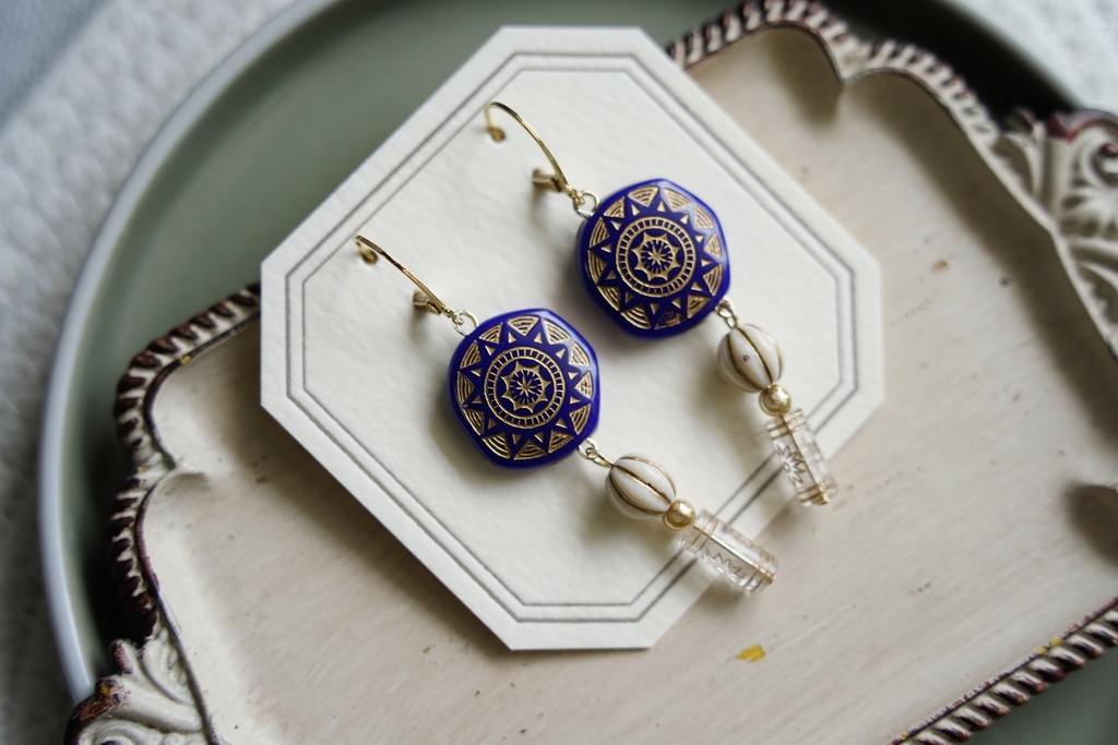 古代魔法陣の耳飾り