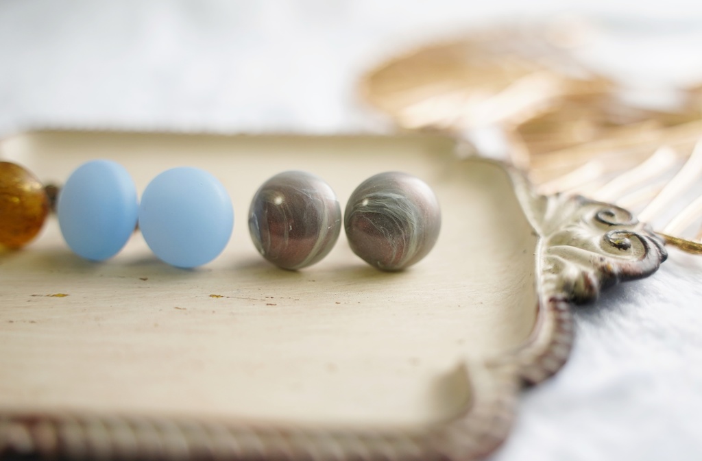 月と惑星の耳飾り