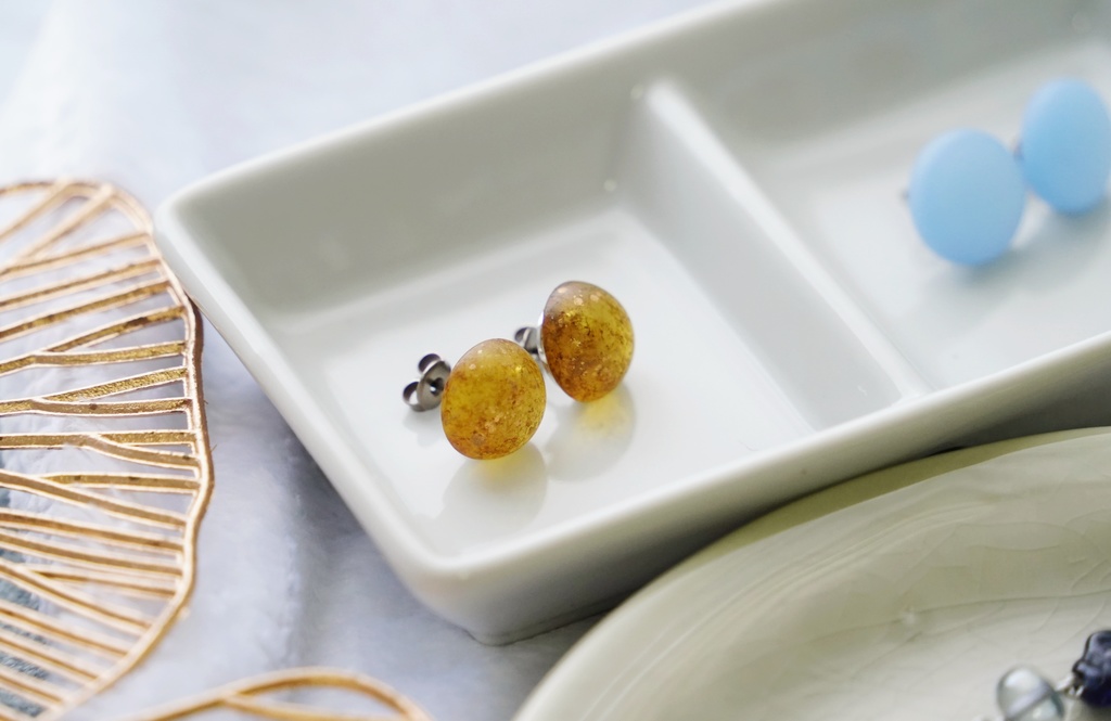 月と惑星の耳飾り