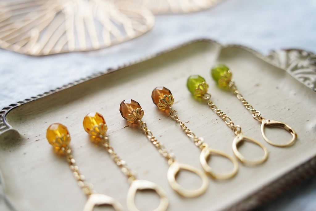 森の恵みの耳飾り