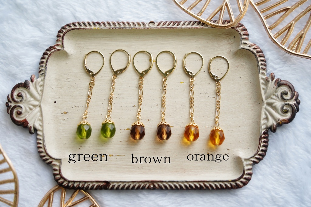 森の恵みの耳飾り