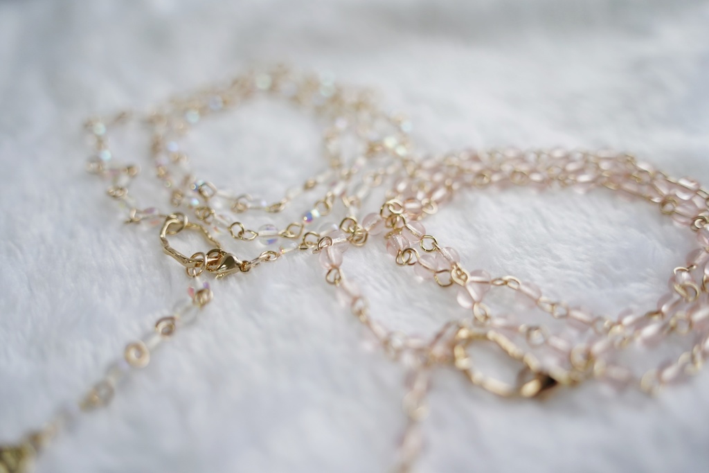 ミニメダイのロングネックレス【gold color】