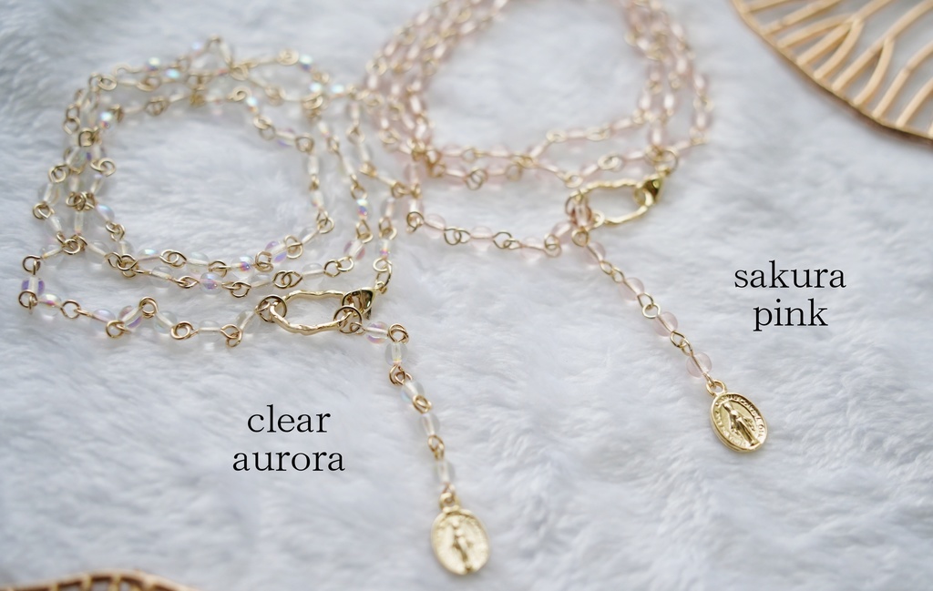 ミニメダイのロングネックレス【gold color】