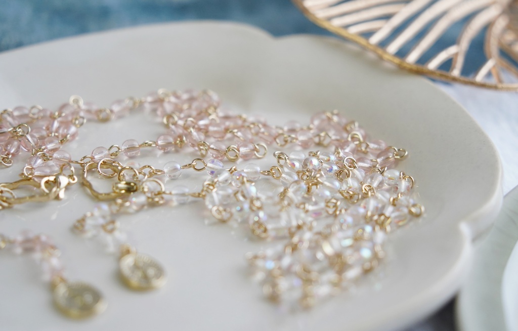 ミニメダイのロングネックレス【gold color】