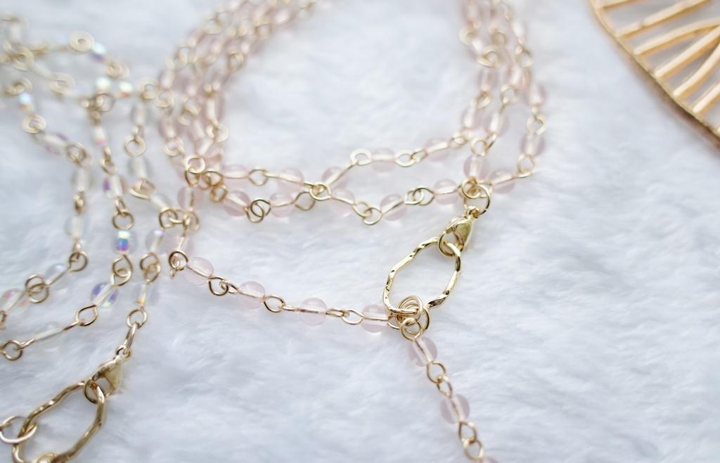 ミニメダイのロングネックレス【gold color】