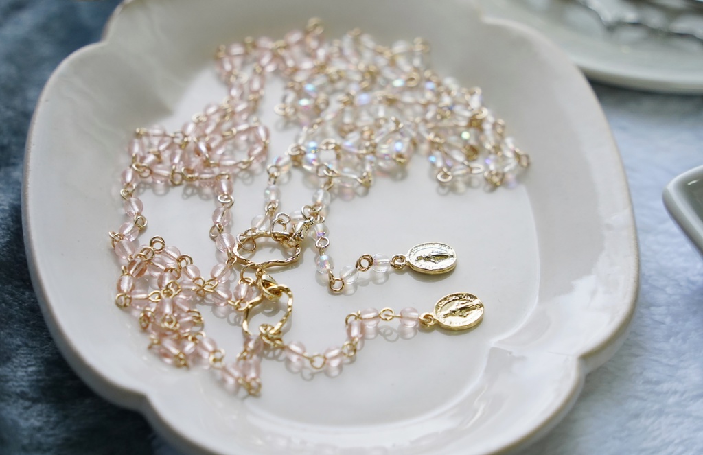 ミニメダイのロングネックレス【gold color】