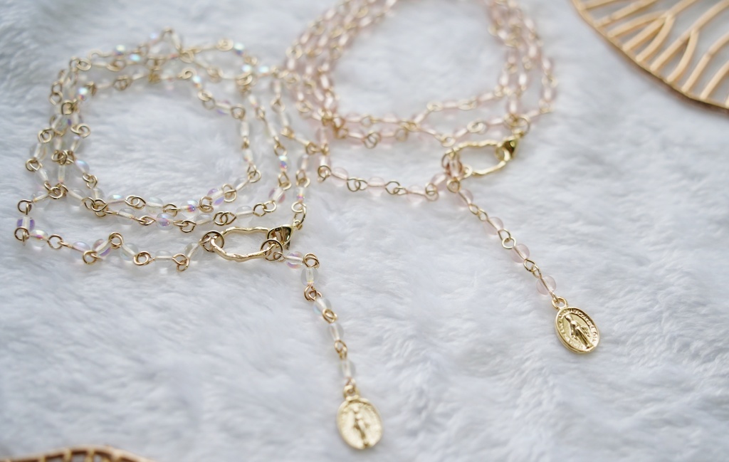 ミニメダイのロングネックレス【gold color】