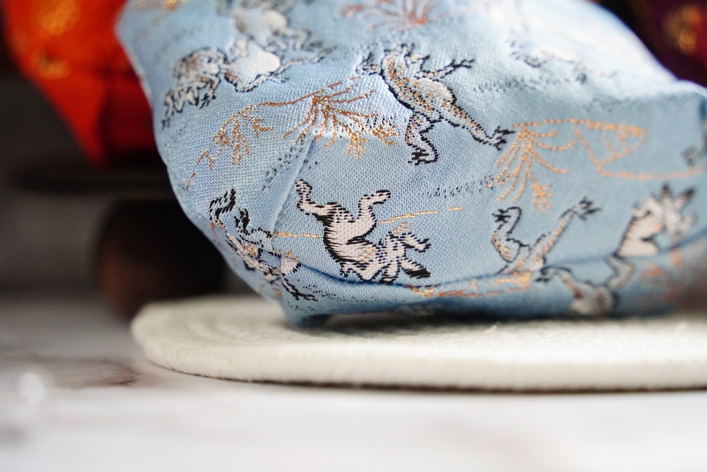 新春万福のポーチ