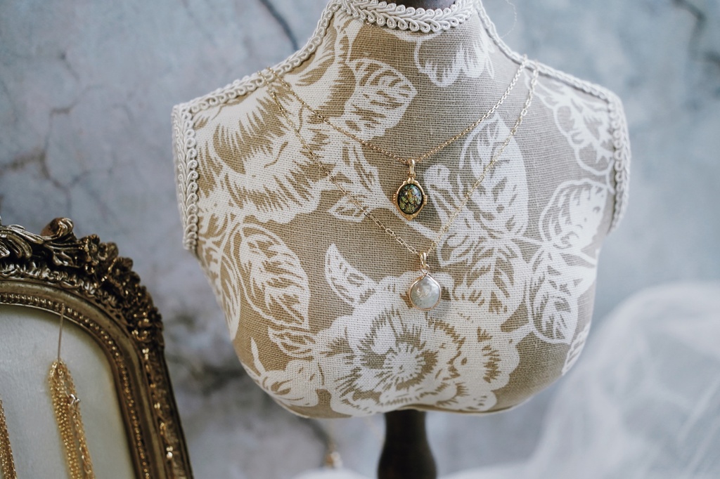 天然真珠の首飾り