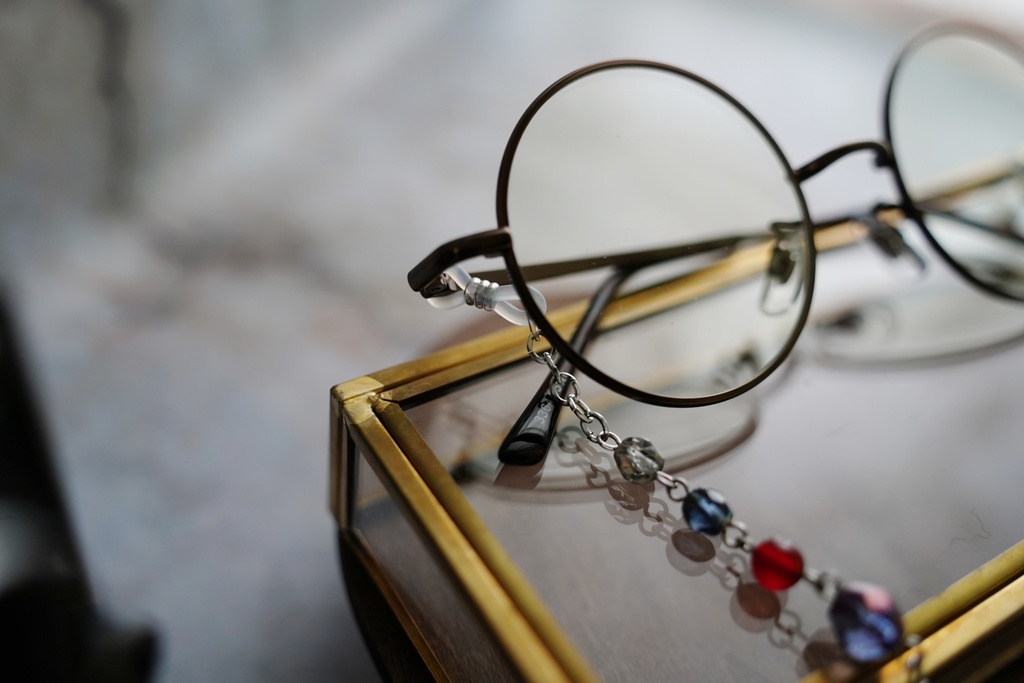 Japanese garden の眼鏡チェーン