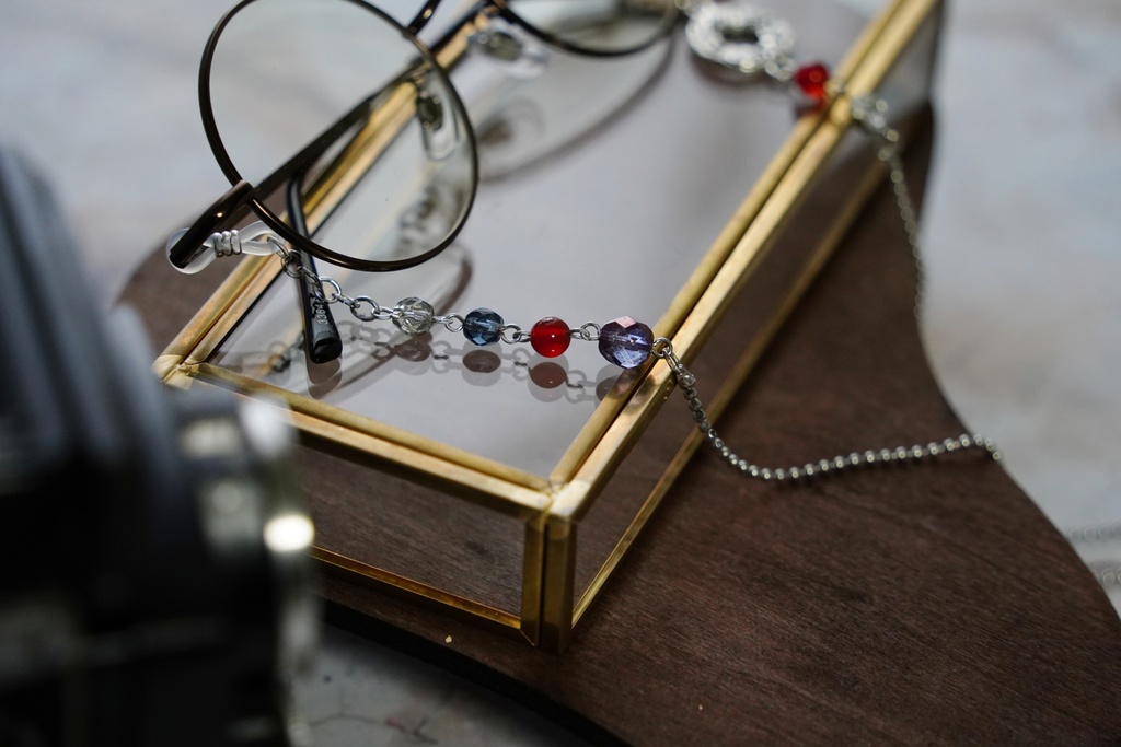 Japanese garden の眼鏡チェーン