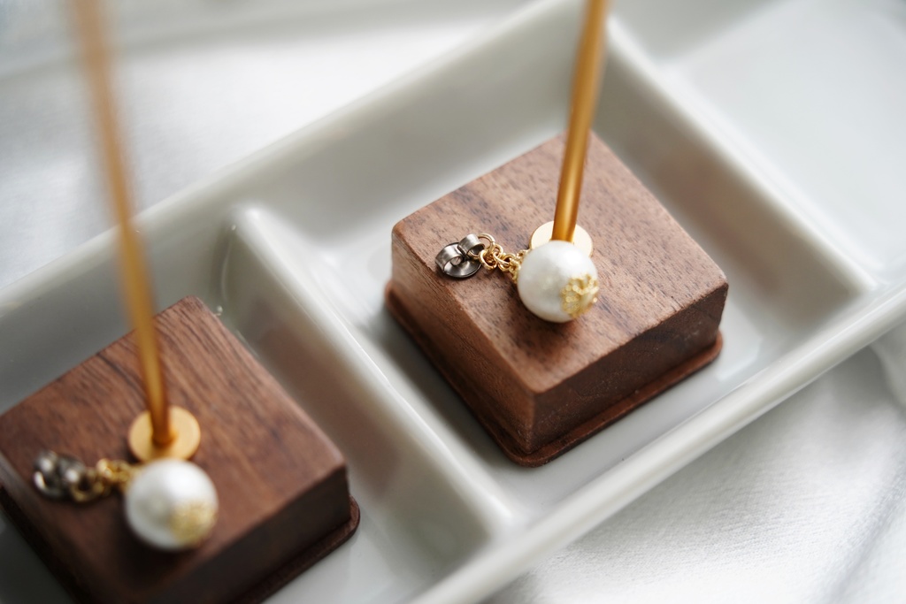 グラフィックスクエアの耳飾り【2way】