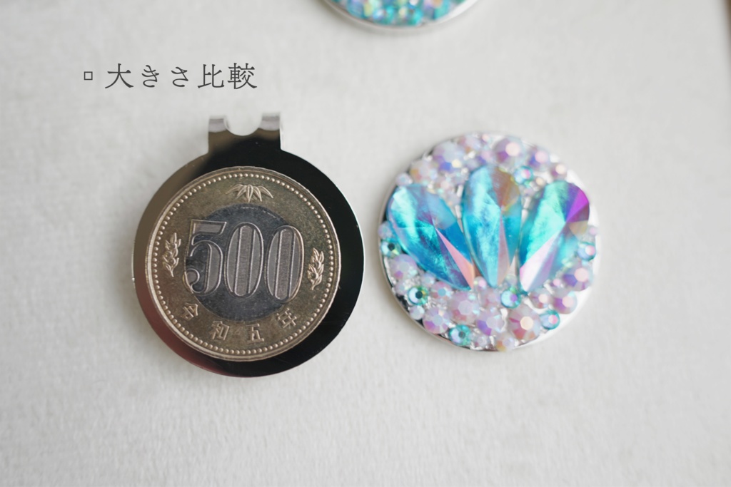 キラキラゴルフマーカー