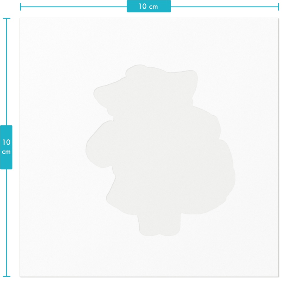 孤白さんステッカー