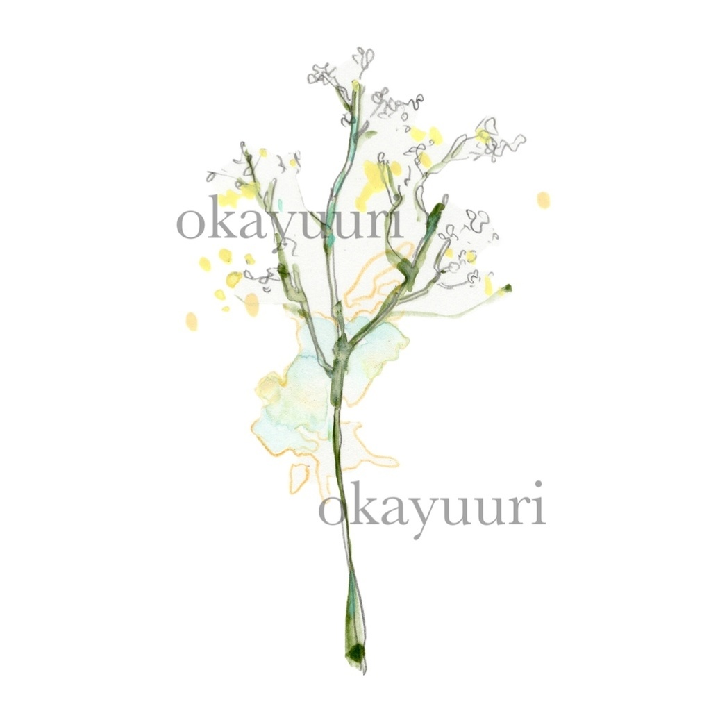 【カット】カスミソウの束