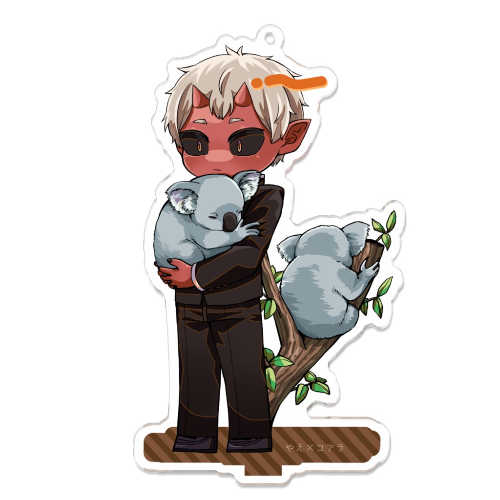★八重×動物アクスタアクキー
