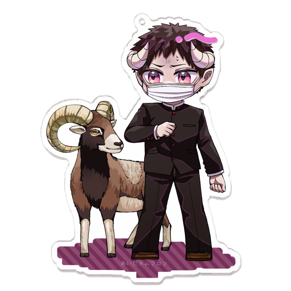 ★相田×動物アクスタアクキー