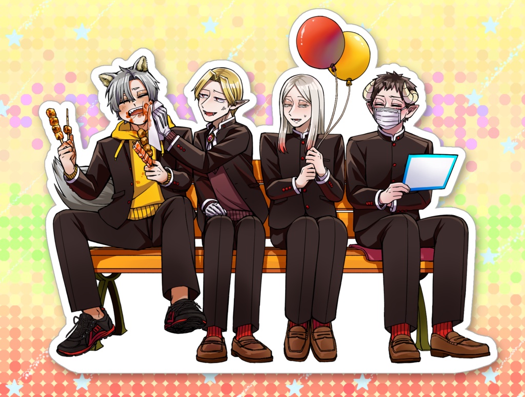 【全三種】ヒトガクフェスアクリルスタンド【オンリー限定】