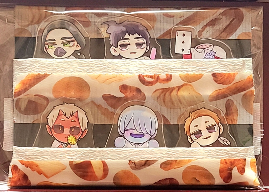 【第二弾コンプリート】おもちヒトガク自立ミニアクリルスタンド