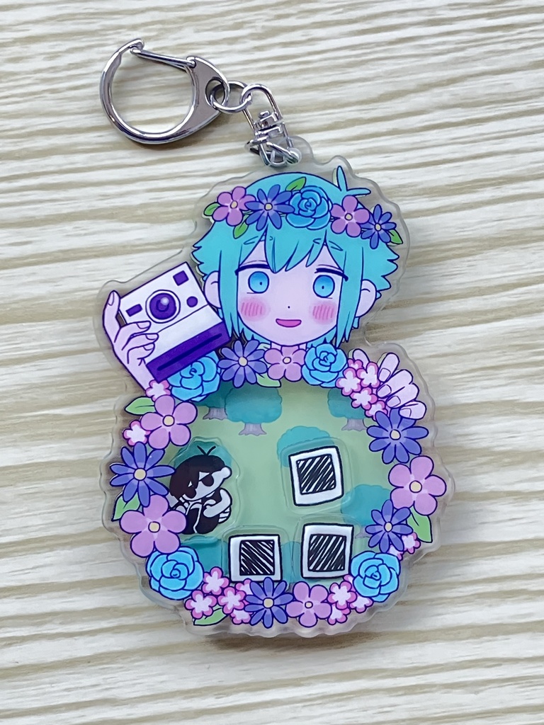 花冠シャカシャカアクキー　バジル