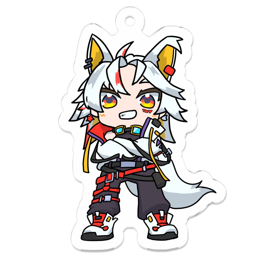 狗灰レヲル アクリルキーホルダー