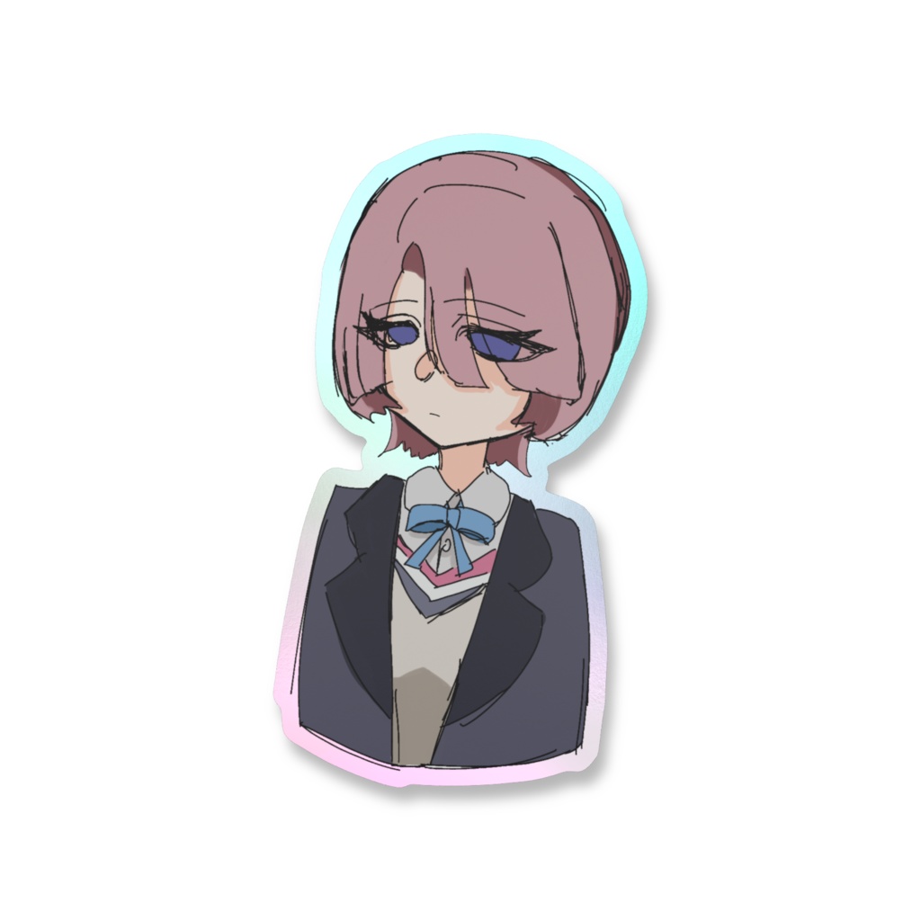 【非公式】有村麻央のオーロラスマホステッカー