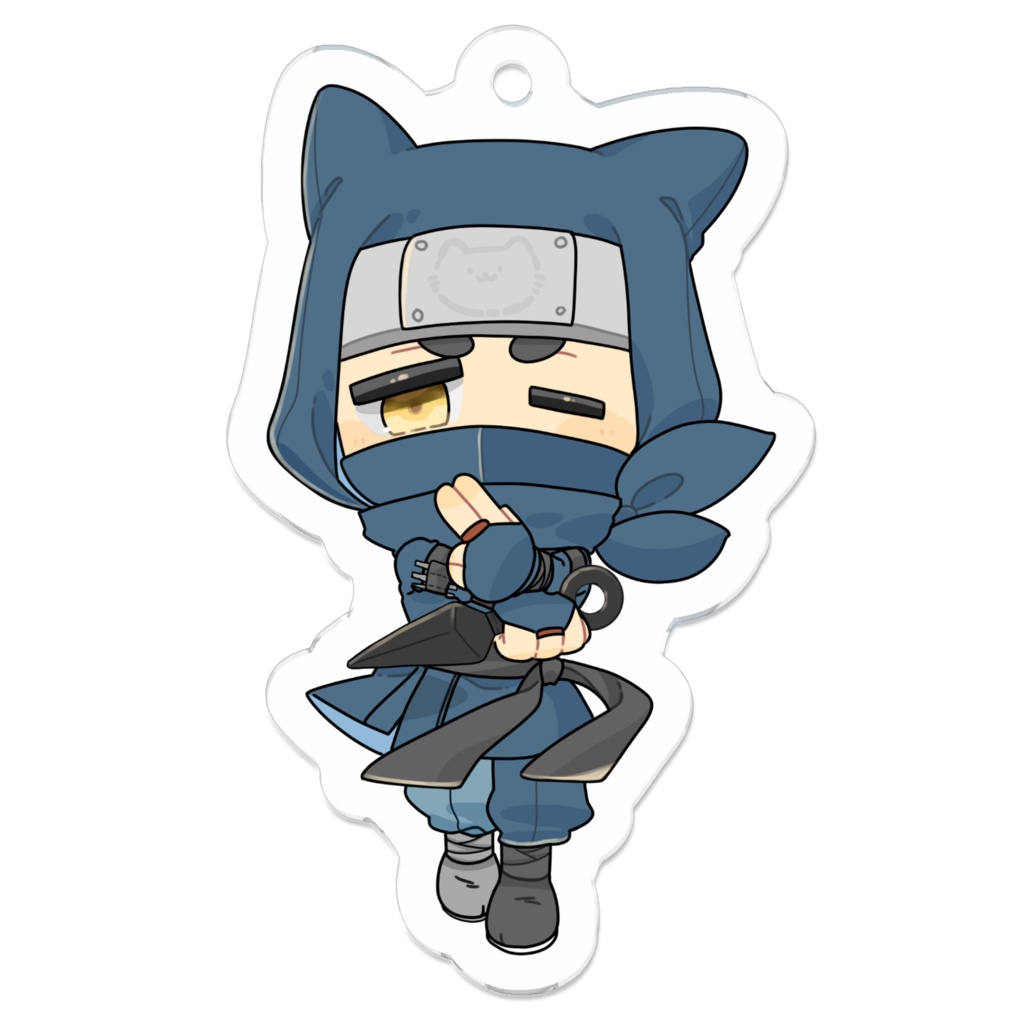 SD風丸柴ノ助アクリルキーホルダー