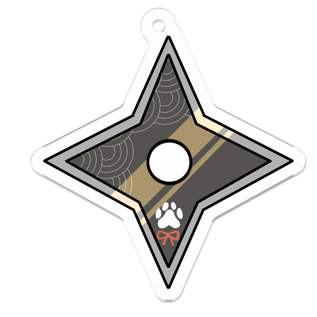 暁カナ手裏剣アクリルキーホルダー