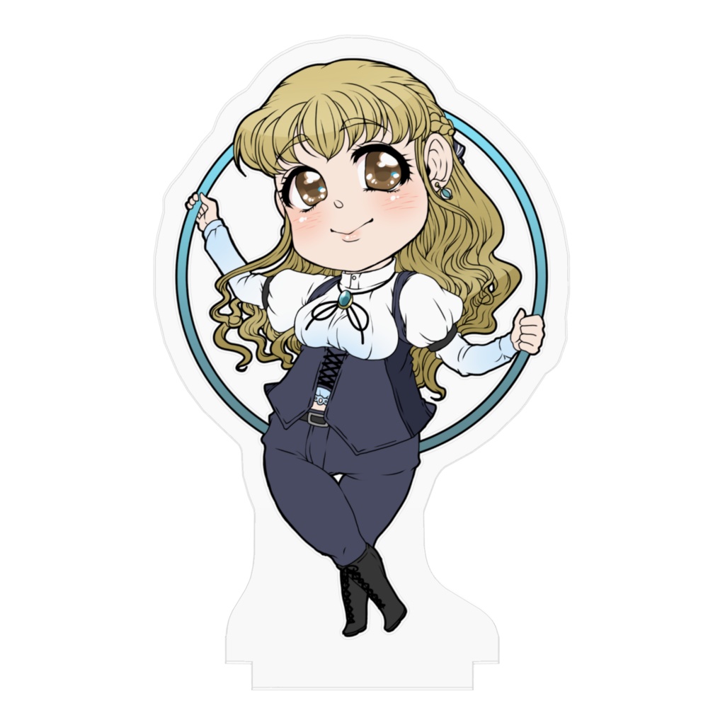 妄創都市ミニアクリルフィギュア・七海 ハミルトン