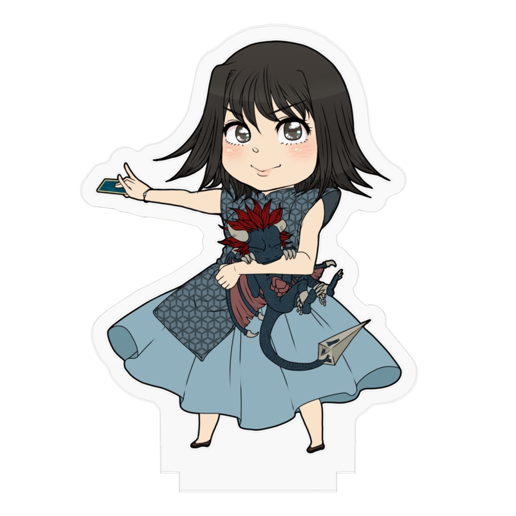 妄創都市ミニアクリルフィギュア・吉野 深優