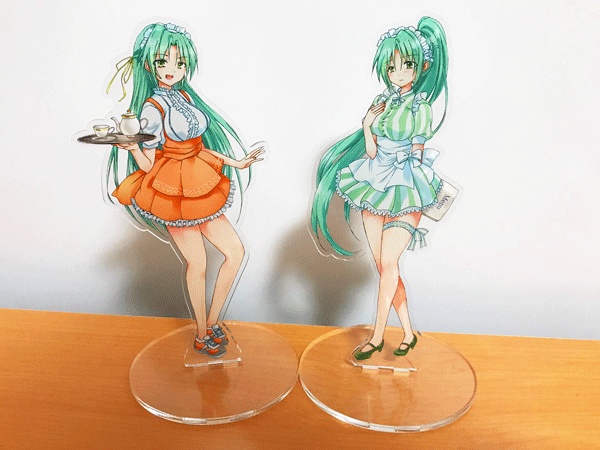 ひぐらしのなく頃に 園崎魅音 園崎詩音 アクリルスタンド姉妹セット