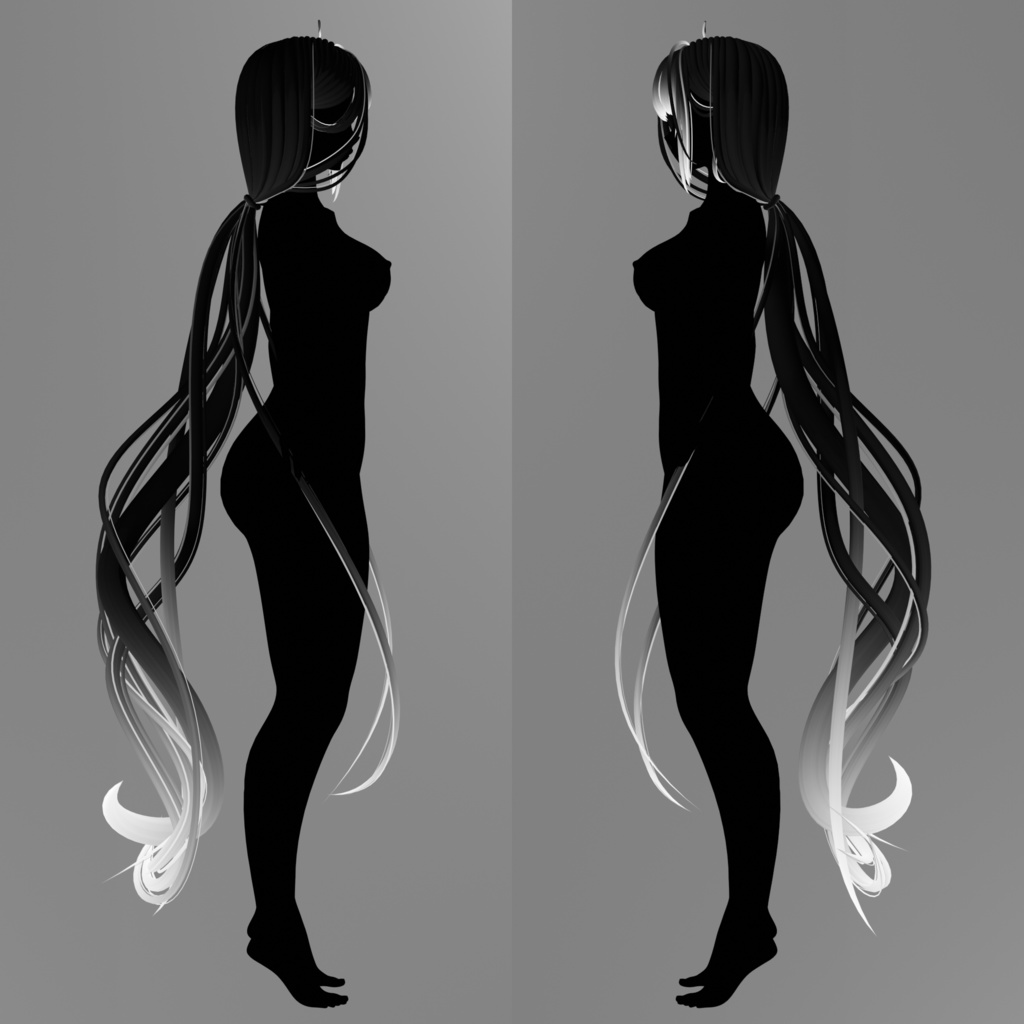 Wave Ponytail Hair - PERSONAL USE