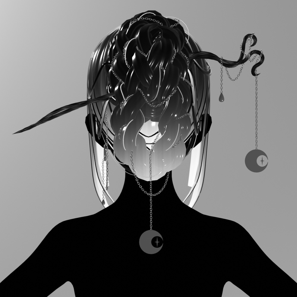 BraidedBun Hair and Binyeo - PERSONAL USE