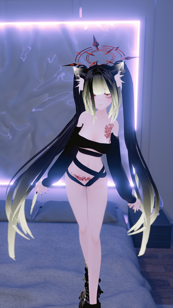 【3Dモデル】 Underwear & Jacket 「 for DAMI 」