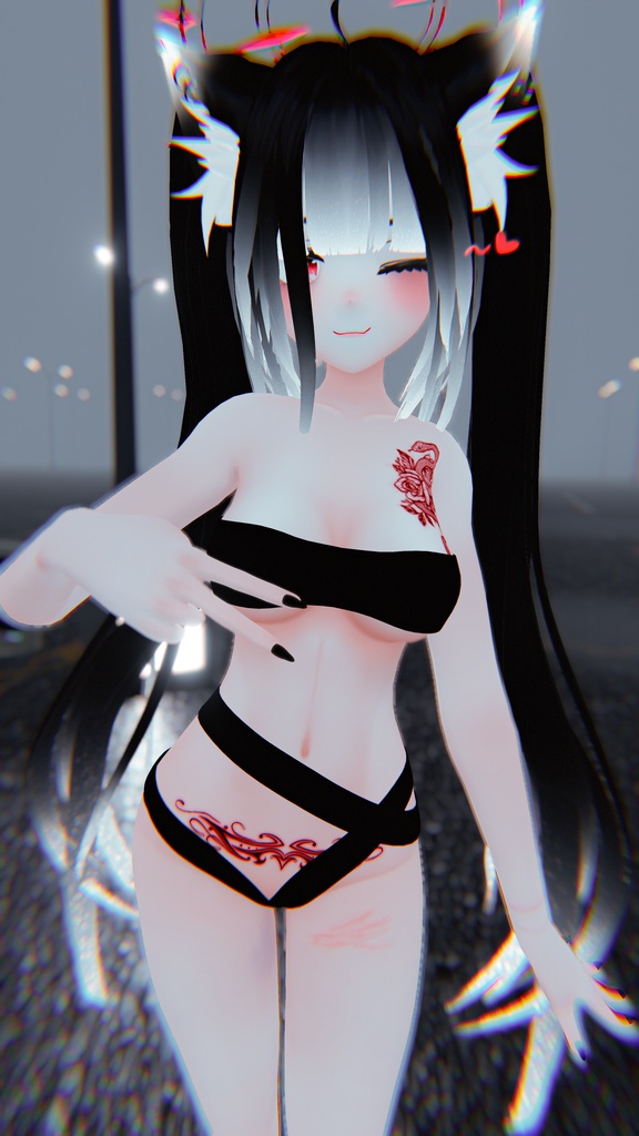 【3Dモデル】 Underwear & Jacket 「 for DAMI 」