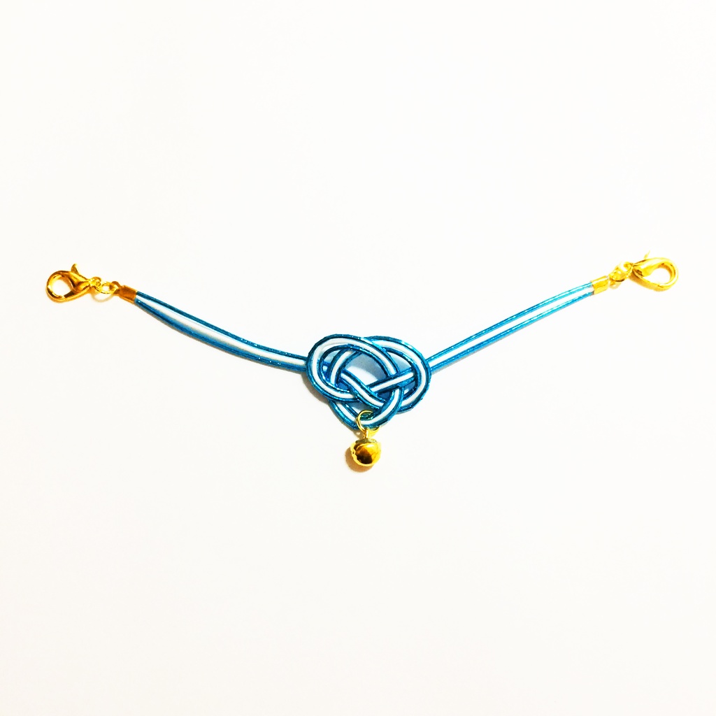 ★再販★ ネムリノアマビエ アマビエと鈴付き水引 マスク留め マスクチャーム アクセサリー プラ板 妖怪 破魔矢