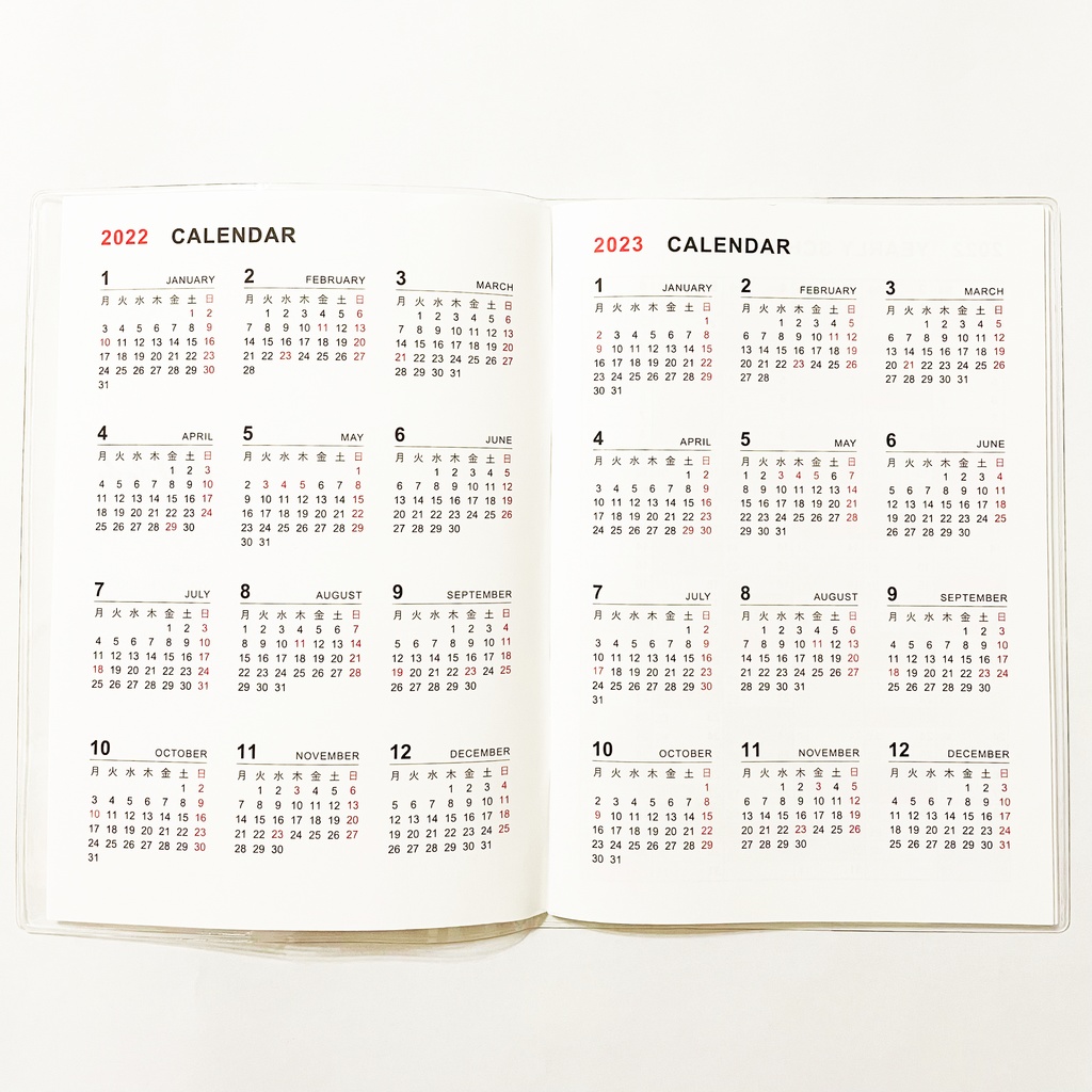 10月始まり 2022年 黒狛狐と穂波 スケジュール手帳 イラストカバー2枚 栞付き B6 64ページ 狐の嫁入り