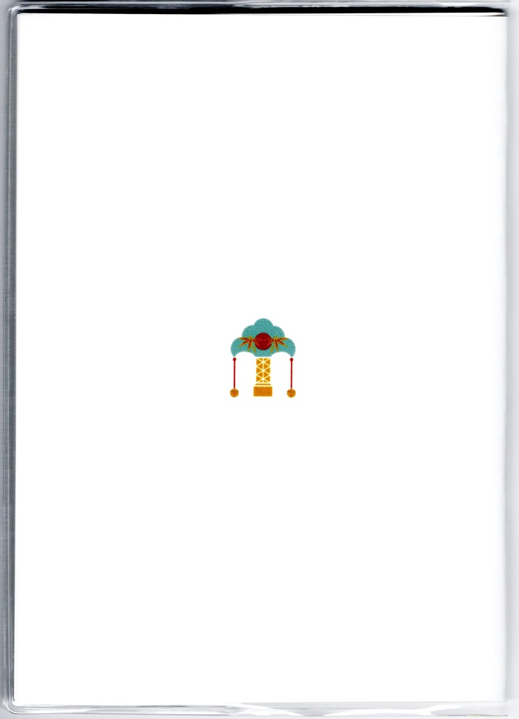 10月始まり 2022年 投扇興天狐 スケジュール手帳 イラストカバー2枚 栞付き B6 全64ページ 狐の嫁入り