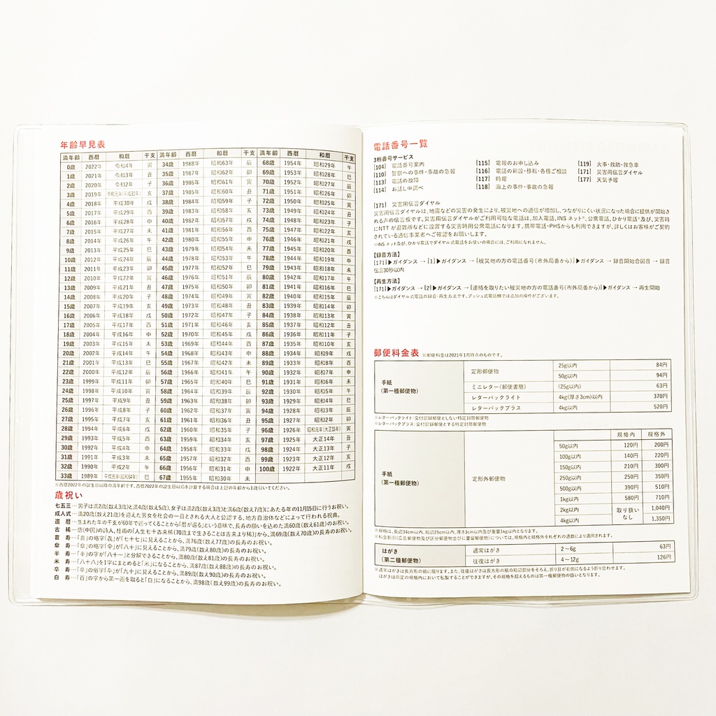 再販 10月始まり 2022年 文豪狐原稿用紙 スケジュール手帳 イラストカバー2枚 栞付き B6 全64ページ 狐の嫁入り