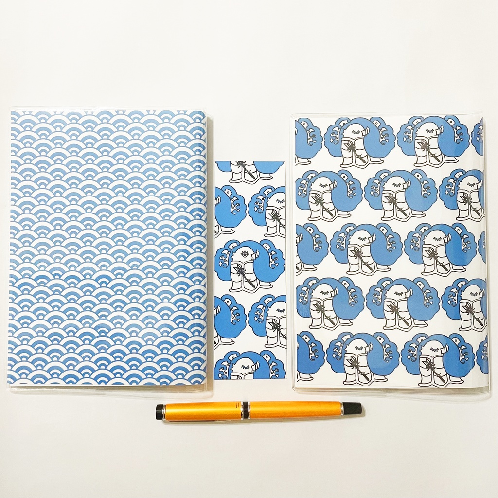 4月始まり 2022年 破魔矢アマビエ スケジュール手帳 イラストカバー2枚 栞付き B6 全64ページ 妖怪