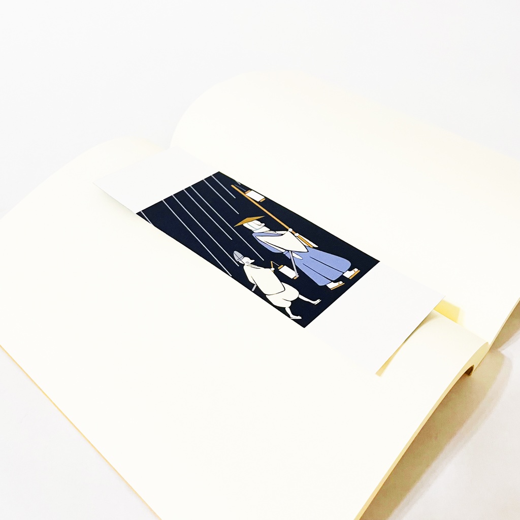 狐の嫁入り 栞 セット 雨 傘 しおり 読書 本 ブックマーカー 稲荷神社 御朱印 狛狐 狐面