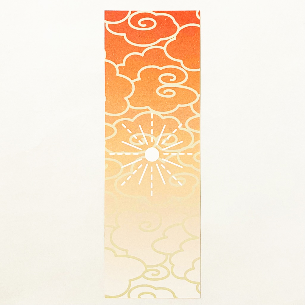 日の出狛狐 栞 セット しおり 読書 本 ブックマーカー 稲荷神社 御朱印 狛狐 狐面 狐の嫁入り