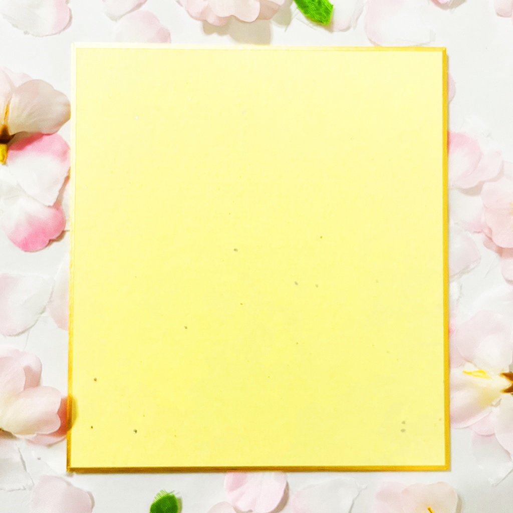 赤紅桜と屏風狐 円型春飾り 色紙 桜 和柄 春 イラスト 狐の嫁入り 狐面 千代紙