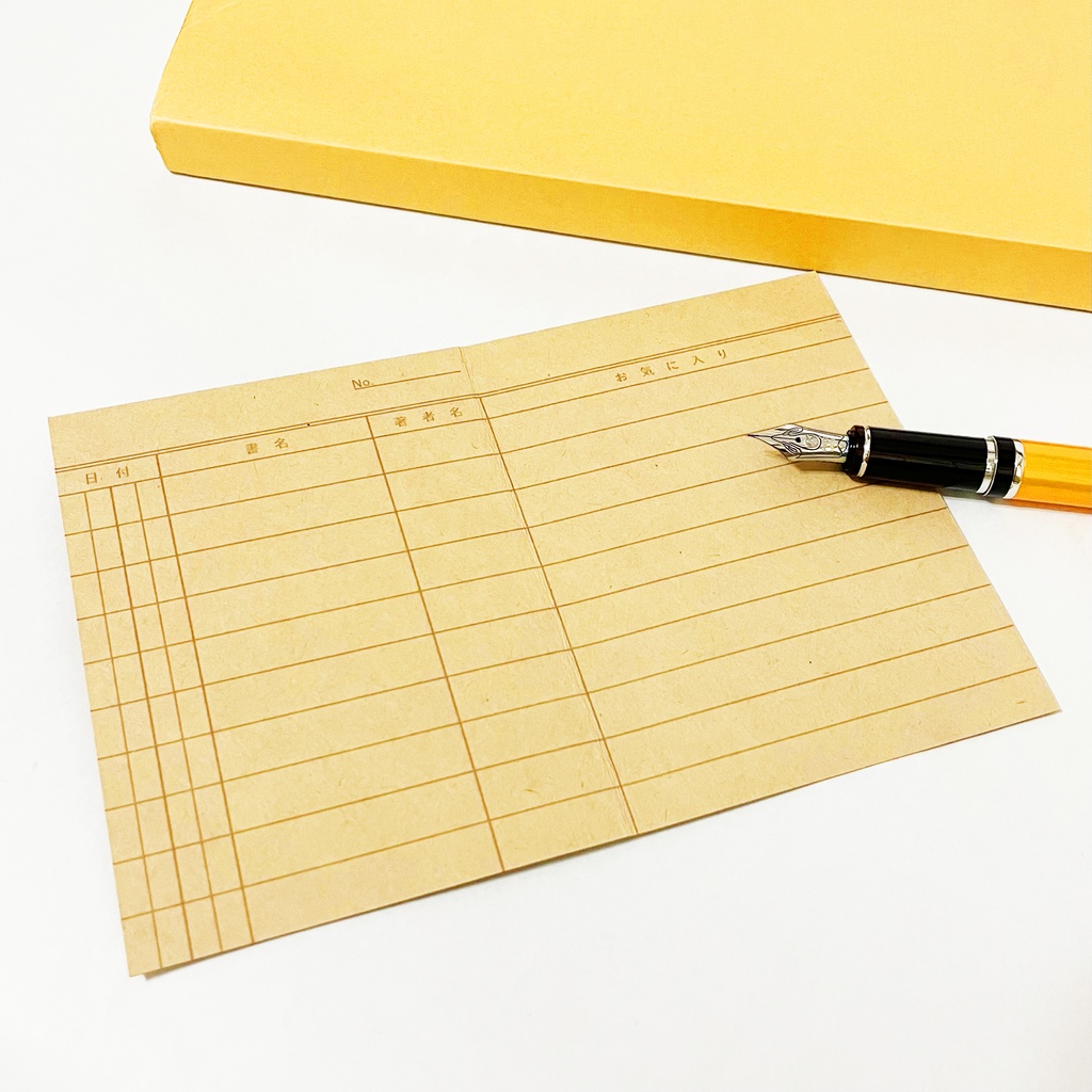 文豪雀 読書記録カード 5枚セット 本 栞 原稿用紙 ブックマーカー 読書