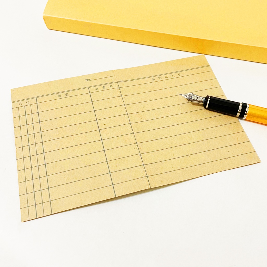 文豪熊 読書記録カード 5枚セット 本 栞 原稿用紙 ブックマーカー 読書