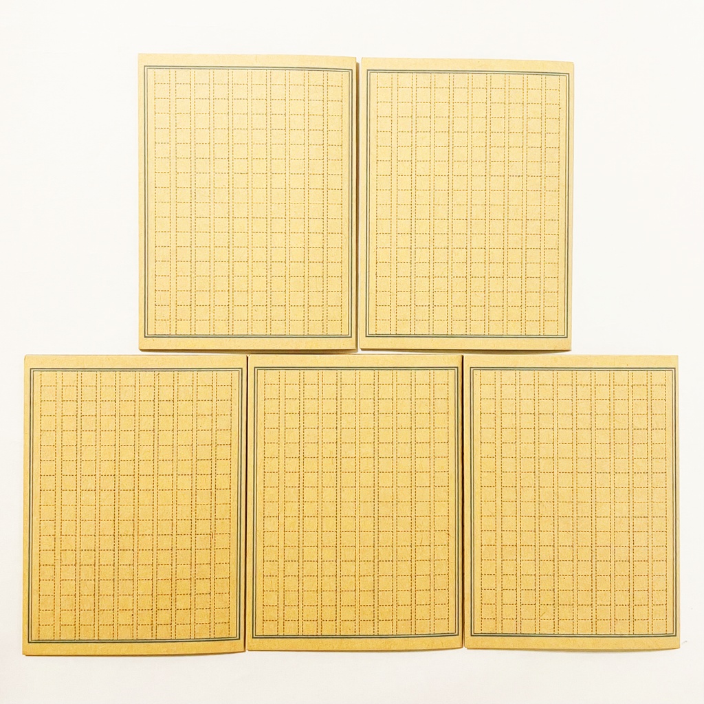 文豪熊 読書記録カード 5枚セット 本 栞 原稿用紙 ブックマーカー 読書