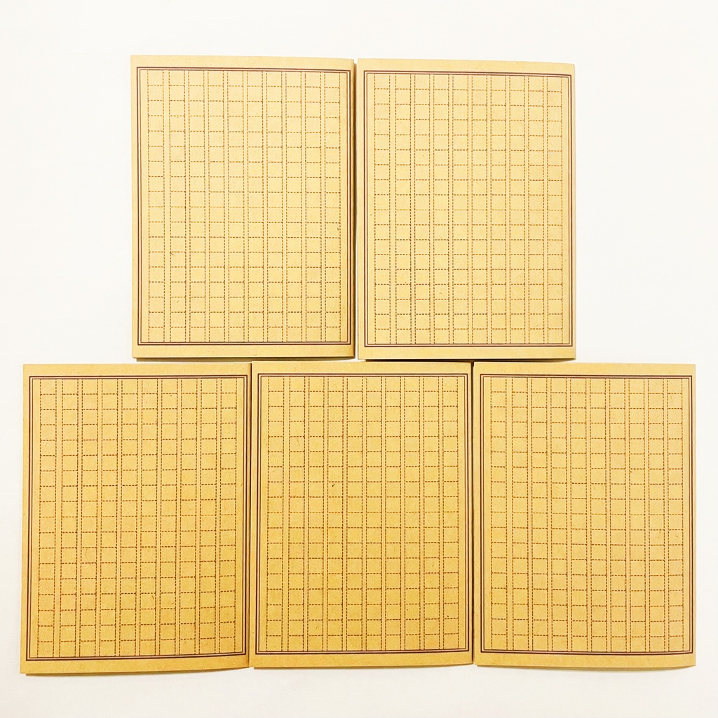 文豪鶴 読書記録カード 5枚セット 本 栞 原稿用紙 ブックマーカー 読書